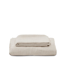 Load image into Gallery viewer, Anarela 3 seater sofa cover in beige linen