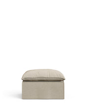 Load image into Gallery viewer, Anarela linen pouffe cover, 80 x 80 cm - image 2