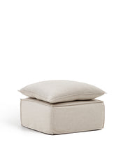 Load image into Gallery viewer, Anarela linen pouffe cover, 80 x 80 cm - image 4