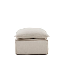Load image into Gallery viewer, Anarela linen pouffe cover, 80 x 80 cm - image 6