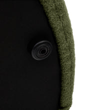 Load image into Gallery viewer, Kaeli footrest with removable cover in green bouclé Ø 60 cm - image 5