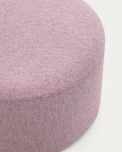 Load image into Gallery viewer, Kaeli purple footrest with removable cover Ø60cm - image 6