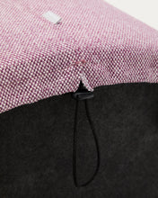 Load image into Gallery viewer, Kaeli purple footrest with removable cover Ø90cm - image 7