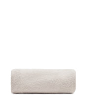 Load image into Gallery viewer, Kaeli footrest cover in ecru bouclé Ø 120 cm