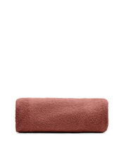 Load image into Gallery viewer, Kaeli footrest cover in terracotta bouclé Ø 120 cm