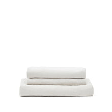 Load image into Gallery viewer, Nora armchair cover in ecru linen and cotton 92cm