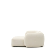 Load image into Gallery viewer, Martina ecru chenille 2-seater modular sofa with right chaise longue 230cm - image 3