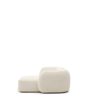 Load image into Gallery viewer, Martina ecru chenille 2-seater modular sofa with right chaise longue 230cm - image 4