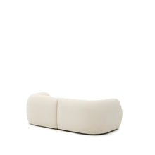 Load image into Gallery viewer, Martina ecru chenille 2-seater modular sofa with right chaise longue 230cm - image 7
