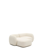 Load image into Gallery viewer, Martina ecru chenille 2-seater modular sofa with left chaise longue 230cm - image 6