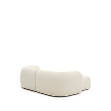 Load image into Gallery viewer, Martina ecru chenille 2-seater modular sofa with left chaise longue 230cm - image 7