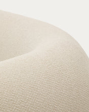 Load image into Gallery viewer, Martina ecru chenille 2-seater modular sofa with left chaise longue 230cm - image 14