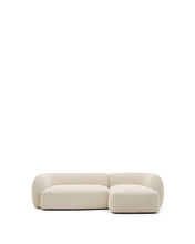 Load image into Gallery viewer, Martina ecru chenille 3-seater modular sofa with right chaise longue 287cm - image 2