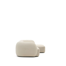 Load image into Gallery viewer, Martina ecru chenille 3-seater modular sofa with right chaise longue 287cm - image 3