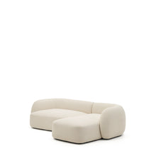 Load image into Gallery viewer, Martina ecru chenille 3-seater modular sofa with right chaise longue 287cm - image 5