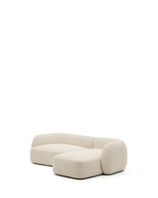 Load image into Gallery viewer, Martina ecru chenille 3-seater modular sofa with right chaise longue 287cm - image 6
