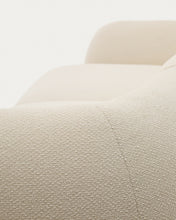 Load image into Gallery viewer, Martina ecru chenille 3-seater modular sofa with right chaise longue 287cm - image 12
