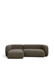 Load image into Gallery viewer, Martina green chenille 3-seater modular sofa with left chaise longue 287cm