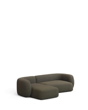 Load image into Gallery viewer, Martina green chenille 3-seater modular sofa with left chaise longue 287cm - image 2