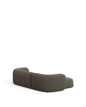 Load image into Gallery viewer, Martina green chenille 3-seater modular sofa with left chaise longue 287cm - image 3