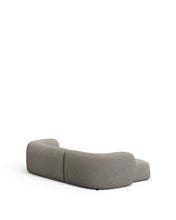 Load image into Gallery viewer, Martina stone-coloured chenille 3-seater modular sofa with left chaise longue 287cm - image 3