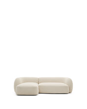 Load image into Gallery viewer, Martina ecru chenille 3-seater modular sofa with left chaise longue 287cm - image 2