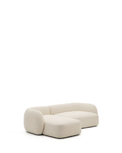 Load image into Gallery viewer, Martina ecru chenille 3-seater modular sofa with left chaise longue 287cm - image 6