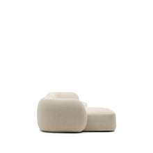 Load image into Gallery viewer, Martina ecru chenille 4-seater modular sofa with left chaise longue 377cm - image 3