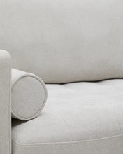 Load image into Gallery viewer, Debra 2-seater sofa in pearl chenille and natural legs, 182 cm FSC Mix Credit - image 6
