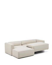 Load image into Gallery viewer, Marela beige chenille 3-seater sofa bed with left chaise longue 276cm FSC Mix Credit - image 6