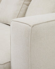 Load image into Gallery viewer, Marela beige chenille 3-seater sofa bed with left chaise longue 276cm FSC Mix Credit - image 11