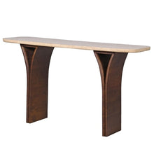 Load image into Gallery viewer, Clement Travertine Console