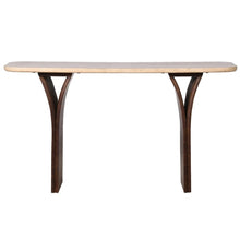 Load image into Gallery viewer, Clement Travertine Console