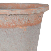 Load image into Gallery viewer, Large Antiqued Red Stone Pot