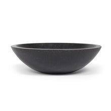 Load image into Gallery viewer, Delina countertop washbasin in black terrazzo Ø 40 cm