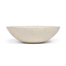 Load image into Gallery viewer, Delina countertop washbasin in white terrazzo Ø 40 cm