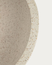 Load image into Gallery viewer, Delina countertop washbasin in white terrazzo Ø 40 cm - image 6