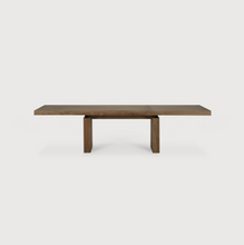 Load image into Gallery viewer, Double Extendable Dining Table Teak