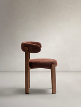 Load image into Gallery viewer, Granite Dining Chair Brown Chenille &amp; Walnut
