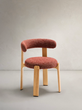 Load image into Gallery viewer, Granite Dining Chair Terracotta Chenille &amp; Ash