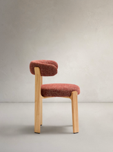 Load image into Gallery viewer, Granite Dining Chair Terracotta Chenille &amp; Ash