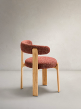 Load image into Gallery viewer, Granite Dining Chair Terracotta Chenille &amp; Ash