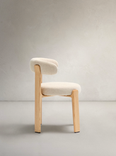 Load image into Gallery viewer, Granite Dining Chair Beige Chenille &amp; Ash