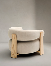 Load image into Gallery viewer, Granite Armchair Beige Chenille &amp; Ash