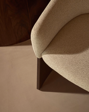 Load image into Gallery viewer, Bosca Chair Beige Chenille &amp; Walnut