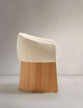 Load image into Gallery viewer, Bosca Chair Beige Chenille &amp; Oak