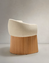 Load image into Gallery viewer, Bosca Chair Beige Chenille &amp; Oak