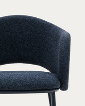 Load image into Gallery viewer, Maina Blue Chenille &amp; Steel