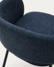 Load image into Gallery viewer, Maina Blue Chenille &amp; Steel