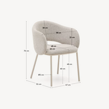 Load image into Gallery viewer, Maina Thick Chenille &amp; Steel